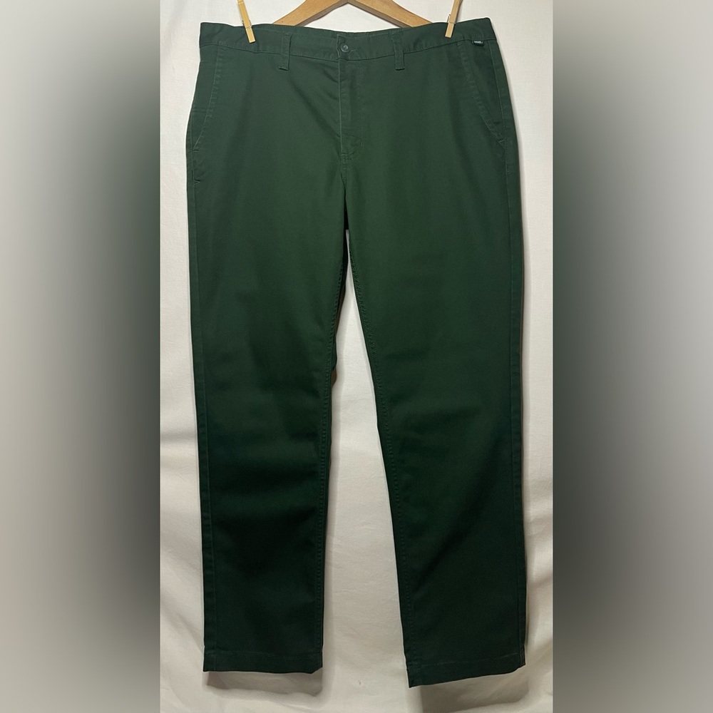 Vans Authentic Chino Dark Green Slim Fit Straight Jeans